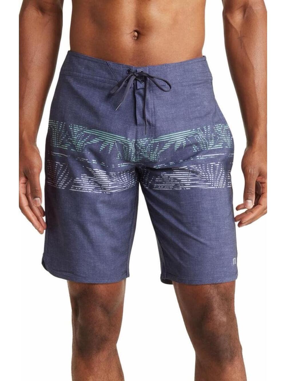 Travis Mathew Parked the Shark Swim Trunks Mens 32